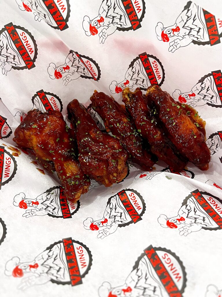 BBQ chicken wings